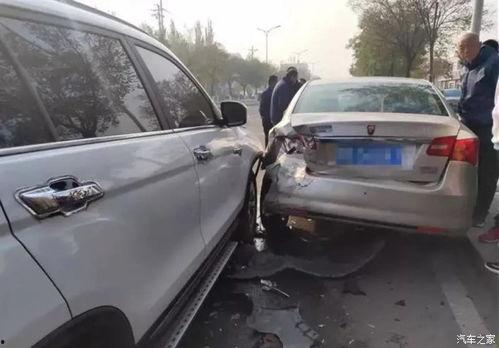 国产轿车撞车视频真实,惊心动魄的真实车祸现场