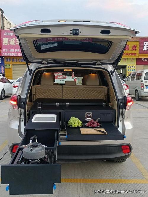 国产suv车改床车视频,创意改装，露营新体验